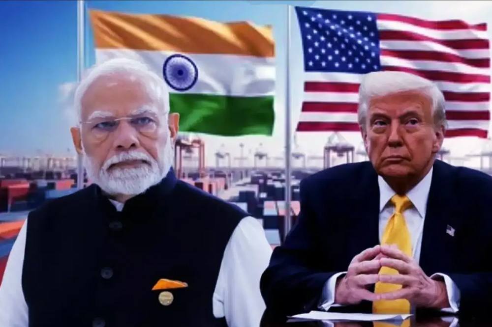 भारतावर ५०% टॅरिफप्रकरणी ट्रम्प आक्रमक – “तोडगा निघेपर्यंत व्यापार चर्चा नाही” 