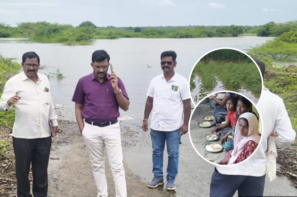 भीमनदी काठच्या गावांना पूराचा धोका – उजनी धरणातून 2 लाख क्यूसेक्सहून अधिक पाण्याचा विसर्ग 