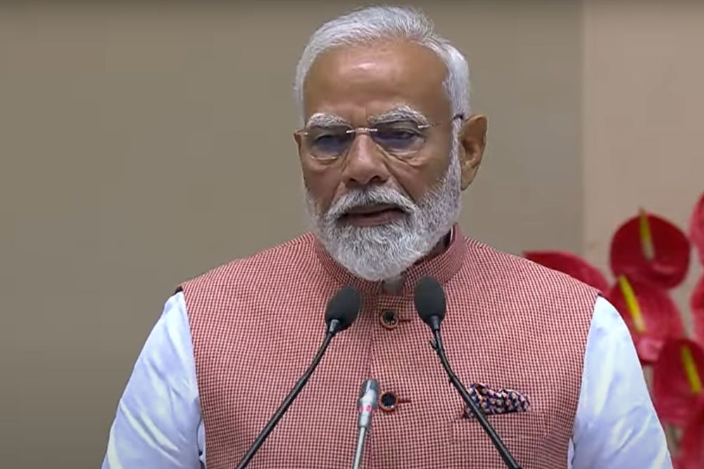 आरएसएस शताब्दी वर्ष : पंतप्रधान नरेंद्र मोदींकडून विशेष ₹१०० नाणं आणि टपाल तिकीट जारी, भारत मातेचं चित्र पहिल्यांदाच भारतीय मुद्रेत 