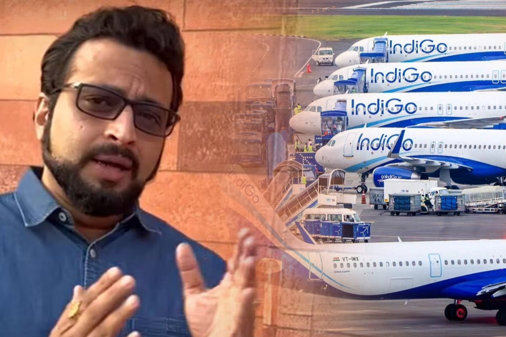 पुणे विमानतळावरील इंडिगोचा गोंधळ; १६ फ्लाइट रद्द, अमोल कोल्हे नाराज — “यापुढे इंडिगोचा प्रवास नकोच!” 