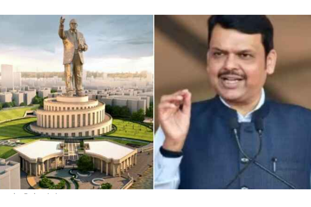 महापरिनिर्वाण दिनी चैत्यभूमीवर भीमसागर; इंदू मिल स्मारकाचे पुढील वर्षी लोकार्पण: फडणवीसांची घोषणा   
