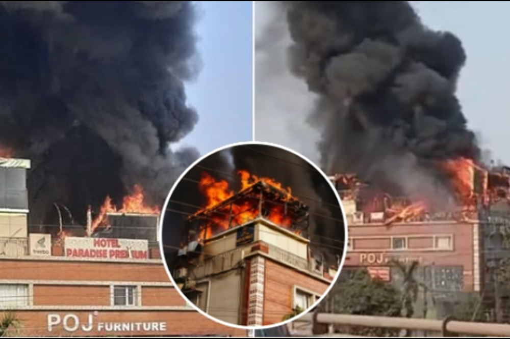 भुवनेश्वरमधील नाईटक्लबला भीषण आग; शेजारील फर्निचर दुकानाचाही झाला मोठा नुकसानी 