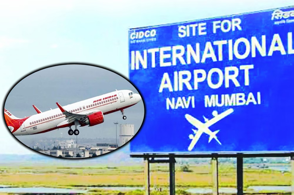 नवी मुंबई आंतरराष्ट्रीय विमानतळावरून व्यावसायिक उड्डाणांना ऐतिहासिक सुरुवात 