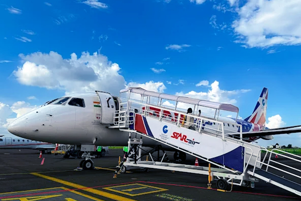 सोलापूरकरांसाठी दिलासादायक बातमी: आजपासून सोलापूर–इन्दौर विमानसेवेची सुरुवात 