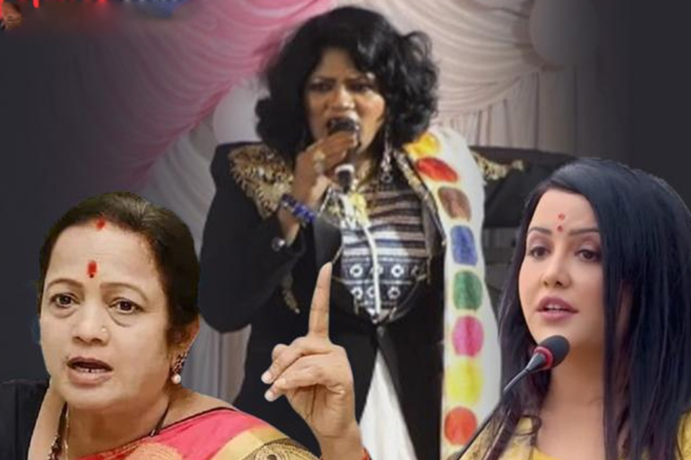 अंजली भारतीच्या वक्तव्यावर राजकीय संताप: अमृता फडणवीस यांच्याबाबत गलिच्छ टीका; किशोरी पेडणेकरांचा निषेध, चित्रा वाघ यांची कारवाईची मागणी 