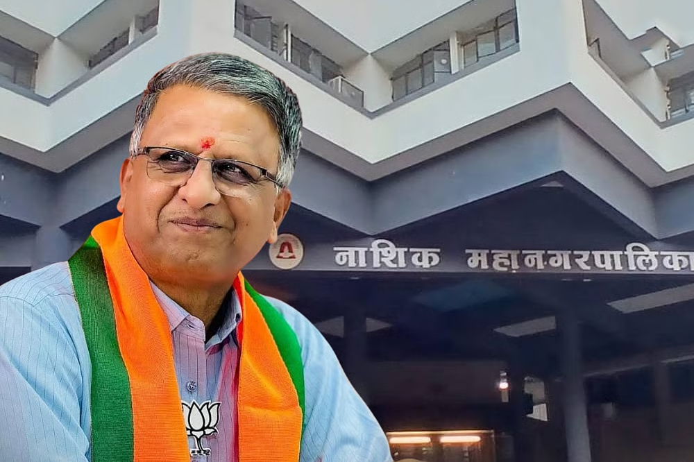 नाशिक महापालिकेत राजकीय खळबळ; शहराध्यक्ष सुनील केदारांचा तडकाफडकी राजीनामा