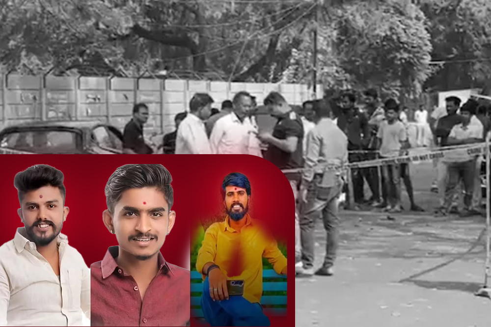 सोलापुरात भीषण अपघातअवजड वाहनाची जोरदार धडक, तिघांचा जागीच मृत्यू