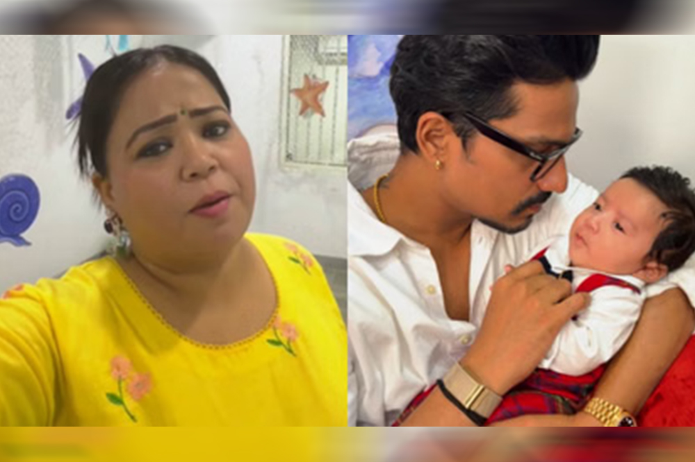 भारती सिंहने दुसऱ्या मुलाचा चेहरा दाखवला; ‘काजू’वर चाहत्यांचा प्रेमाचा वर्षाव 