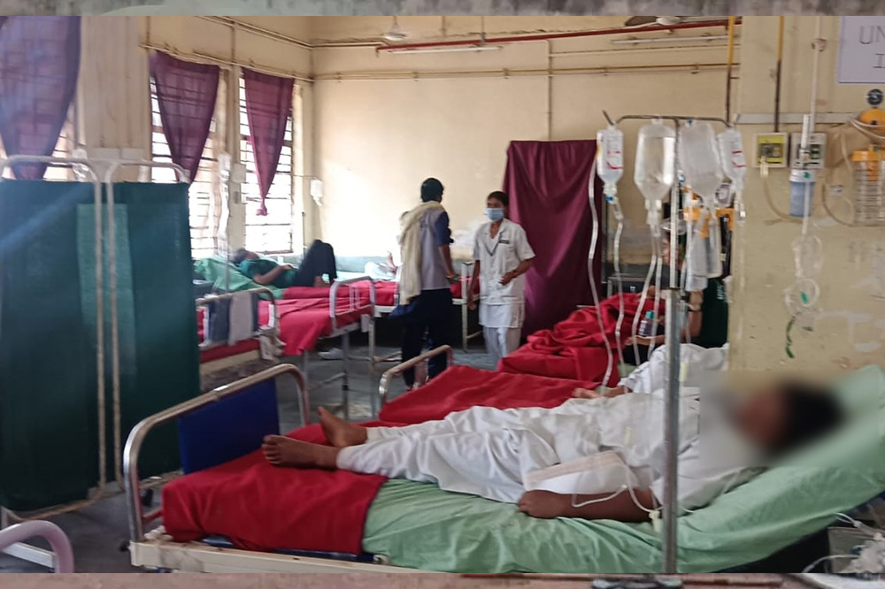 गोंदियात नर्सिंग विद्यार्थिनींना अन्नातून विषबाधा; ४५ जणी रुग्णालयात दाखल 