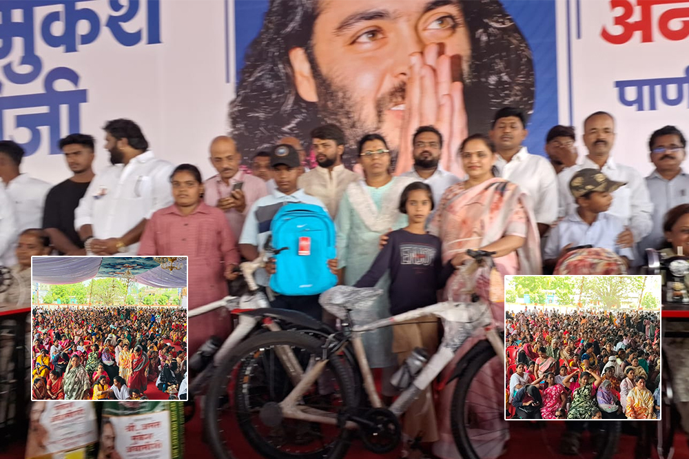 ‘अनंत’ माणुसकीच्या महोत्सवातून समाजाला नवी दिशा; ५ हजार कुटुंबांना दिलासा