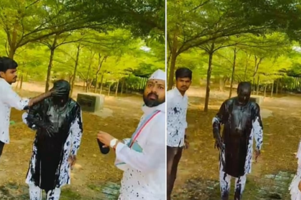 विकास लवांडे यांच्यावर शाईफेक व धक्काबुक्की; संग्राम भंडारे समर्थकांवर आरोप 