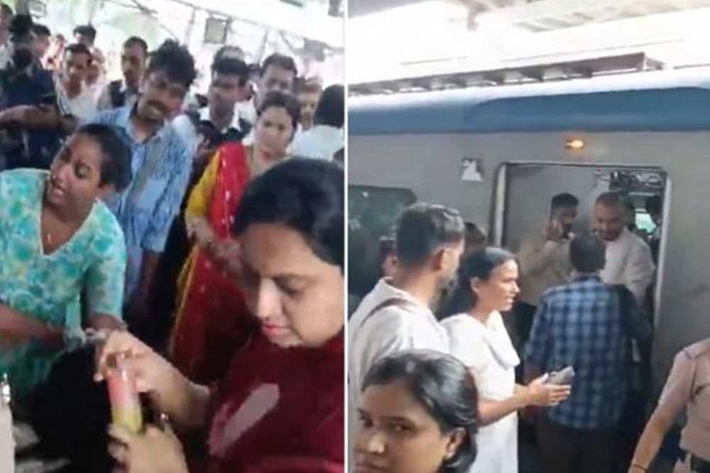 मुलुंडमध्ये एसी लोकलचा श्वासच बंद! AC बंद पडल्याने दोन प्रवासी बेशुद्ध, रुग्णालयात दाखल 