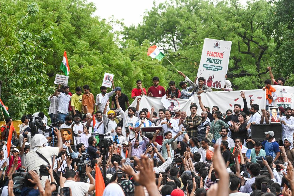 CJP संसद मोर्चाप्रकरणी 10 गुन्हे दाखल; दिल्लीत सुरक्षा वाढली, 2 हजार CRPF जवान तैनात 