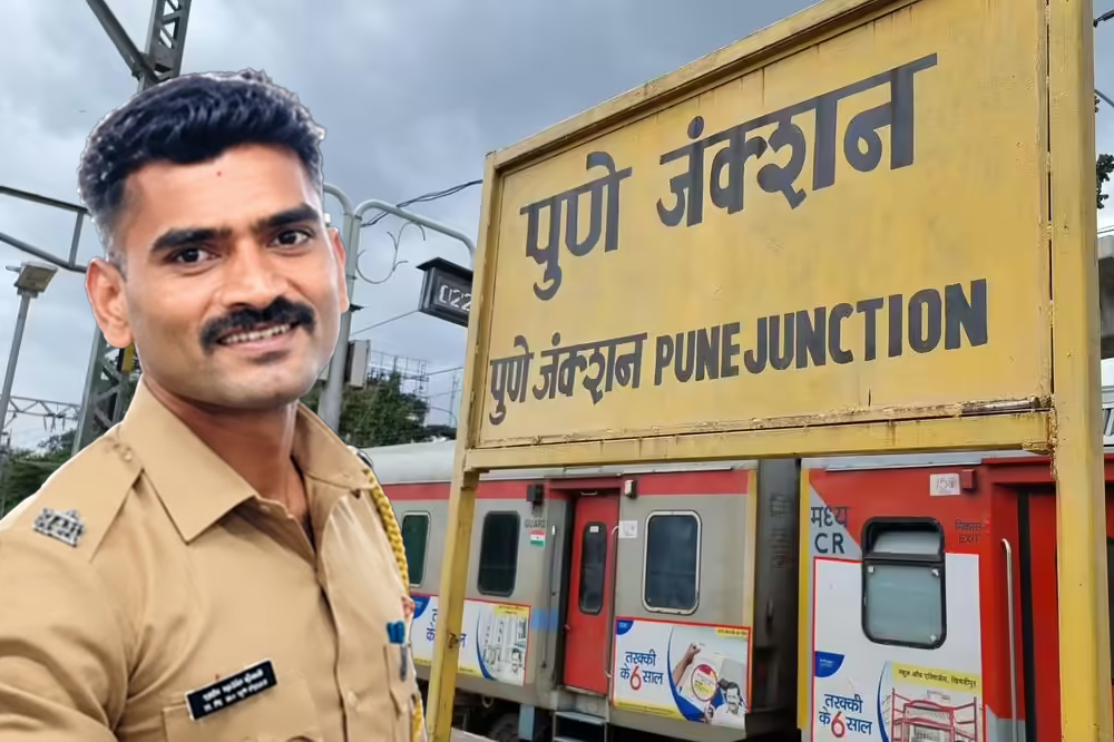 पुण्यात खाकीवरच कोयत्याचा वार; गांजा पिणाऱ्या टोळक्याचा ड्युटीवरील पोलिसावर हल्ला 