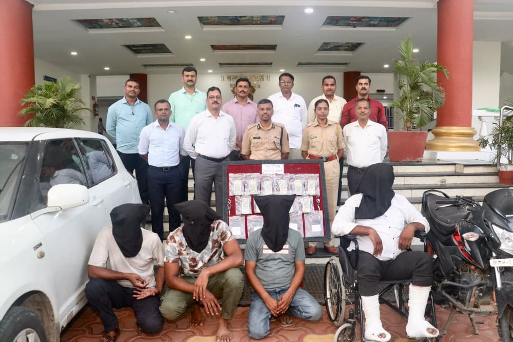 पैसे दुप्पट करण्याचे आमिष दाखवून आयटी कन्सल्टंटची लूट; सोलापुरात सात संशयित जेरबंद 