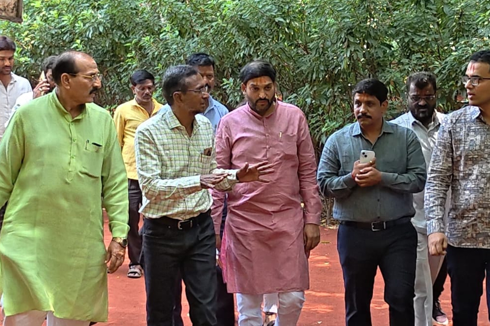 नवरात्रोत्सवासाठी रूपाभवानी मंदिर परिसराची महापौरांकडून पाहणी; गर्दी, स्वच्छता अन् पाणी व्यवस्थेचा आढावा 